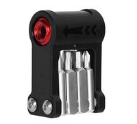 Strumento multifunzione per bicicletta - Materiale metallico durevole | Kit di riparazione compatto e portatile, 4,9 x 3,5 x 2,2 cm, 120 g, Attrezzature per prestazioni affidabili per l'equitazione su