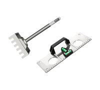 Strumento multiuso per fori quadrati per cartongesso e scatole elettriche Costruzione in acciaio per elettricista professionale ergonomico taglierina in acciaio ad alto tenore di carbonio