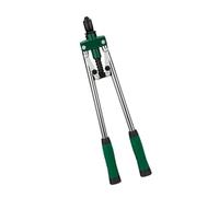 Strumento multiuso per rivettatrice manuale efficace da 43 cm, per vari rivetti, nessuna potenza necessaria, design ergonomico, rivettatrice in metallo robusto per la costruzione