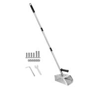 Strumento multiuso per sabbia in acciaio inox con asta estensibile per la ricerca subacquea e acquatica della pala dorata