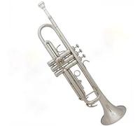 Strumento Musicale A Fiato Tromba In Sib Nichelata Strumento Per Principianti Tromba Standard In Acciaio Inossidabile Con Suono Ricco