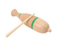 Strumento Musicale a Percussione Guiro a Forma di Pesce con Bacchetta Ritmica L, Misura Adatta per Casa, Scuola, Negozi, Ideale per gli Appassionati di Musica