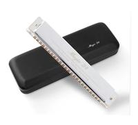 Strumento Musicale Armonica Tremolo Professionale A 24 Fori Con Diverse Chiavi Per Professionisti E Principianti(A SHAPE)