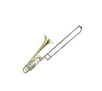 Strumento Musicale Bb/F/Eb/G Trombone Basso Corpo In Ottone Dorato