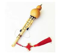 Strumento Musicale Cinese Fatto A Mano Hulusi Zucca Cucurbita Flauto Chiave Di BB/C/F/G Con Custodia Professionale Hulusi (Color : BB key)