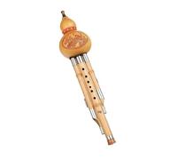 Strumento Musicale Cinese Per Studenti Hulusi Fatto A Mano Con Chiave C/Bb Con Custodia (Color : Bb)