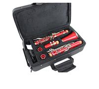 Strumento Musicale Clarinetto Cremisi 17-Key Per Studenti, Adulti, Principianti Clarinetti