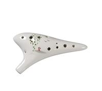 Strumento Musicale Classico Ocarina In Ceramica Flauto Ocarina Dipinto A 12 Fori In Ceramica Contralto C Cotta Al Forno (Color : 01)