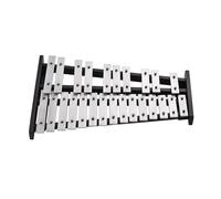 Strumento Musicale Con 25 Note Glockenspiel Xilofono, Struttura In Legno, Barre Di Alluminio, Con Borsa Per Il Trasporto