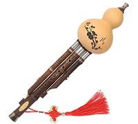 Strumento Musicale Cucurbita Studenti Principianti Che Suonano Professionalmente Il Flauto Di Cucurbitacee Seta Di Cucurbita C Accordare Giù B Accordare G F Accordare (Color : Brown_C-key)