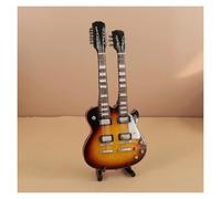 Strumento Musicale Decorazione Mini Chitarra Da 15 Cm Basso Elettrico Modello Di Chitarra Elettrica Mini Modello Di Strumento Musicale In Legno In Miniatura(P)