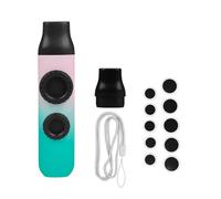 Strumento musicale di attività di legame del genitore dei materiali dell'ABS del gioco facile dei kazoo della doppia membrana amichevole della famiglia