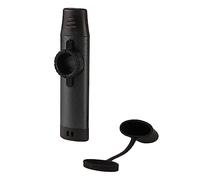 Strumento Musicale di Tono Regolabile in Alluminio Professionale Kazoo con Diaframma del Flauto da 5 Pezzi per Bambini (Nero)