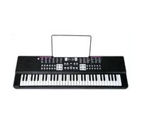 Strumento Musicale Elettrico Portatile Piano Elettronico Flessibile Con Tastiera Musicale Nera A 61 Tasti (Color : Bk)