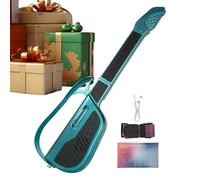 Strumento musicale elettrico senza stringo-toddler-toddler, gioco educativo | I bambini imparano la chitarra per lezioni di casa, feste di compleanno, viaggi, celebrazioni familiari, attività di grupp