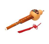 Strumento Musicale Etnico Cinese Fatto A Mano Di Bambù Hulusi Zucca Cucurbita Flauto Con Custodia Per Gli Amanti Della Musica Principianti