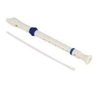 Strumento Musicale Flauto Soprano A 6 Buchi Bianco