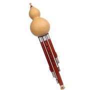Strumento Musicale Hulusi In Mogano, Flauto Di Zucca Per Adulti, Chiave C/SI Piatto, Con Custodia Professionale Hulusi (Color : B flat)