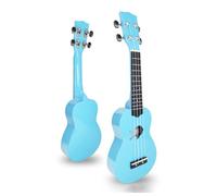 Strumento Musicale In Legno Colorato Chitarra Ukulele 21 Pollici In Tiglio(Light blue)