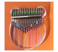 Strumento Musicale Kalimba In Acrilico Trasparente Professionale 17 Tasti Simpatico Pianoforte A Pollice Con Accessori Kalimba Strumento Musicale (Color : 05)