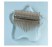 Strumento Musicale Kalimba In Acrilico Trasparente Professionale 17 Tasti Simpatico Pianoforte A Pollice Con Accessori Kalimba Strumento Musicale (Color : 06)