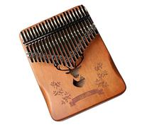 Strumento musicale Kalimbas professionale in legno a 21 note con qualità del suono ricca, adatto a principianti e artisti, pianoforte a pollice in legno facile da usare