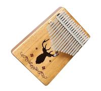 Strumento Musicale Leggero Per Pianoforte Portatile In Legno Kalimba Thumb Piano A 17 Toni Kalimba Strumento Musicale (Color : 06)