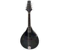 Strumento Musicale Mandala Chitarra Nera A Otto Corde Strumento Mandolino Colorato(Black)