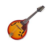 Strumento Musicale Mandolino Elettrico a 8 Corde con Cavo e Panno per la Pulizia