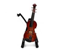 Strumento Musicale Miniatura in Legno , 7 cm | Materiale resistente, da esposizione, Gioco creativo bambini, Per nti musica