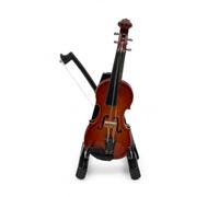 Strumento Musicale Miniatura in Legno , 9-10 cm | Materiale resistente, da esposizione, Gioco creativo bambini, Per nti musica