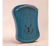 strumento musicale modello Lo strumento a corde in legno massello di mogano a 17 corde può essere decorato con una mini arpa portatile creativa e unica (Color : 3/4)