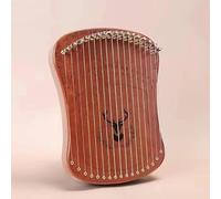 strumento musicale modello Lo strumento a corde in legno massello di mogano a 17 corde può essere decorato con una mini arpa portatile creativa e unica (Color : 3)