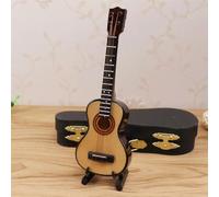 strumento musicale modello Lo strumento ukulele in miniatura in legno adorna l'artigianato della decorazione del desktop (Color : 2)