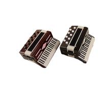 strumento musicale modello Mini simpatica fisarmonica decorativa portatile artigianale creativa gioielli unici mini (Size : 7x6cm)