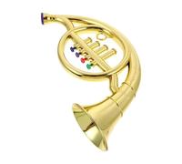 strumento musicale modello Soprammobili miniature ornamenti decorativi mini modelli di corno francese artigianato strumenti musicali (Color : 3/4)