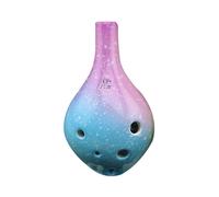 Strumento Musicale Ocarina Alto C In Ceramica A 6 Fori Strumento Ocarina Per Studenti Principianti (Color : Purple)