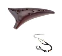 Strumento Musicale Ocarina In Ceramica Con Tono Alto A 12 Fori, Per Adulti, Con Borsa Per Il Trasporto
