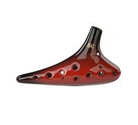 Strumento musicale Ocarina professionale Chiave C tripla a 12 fori Ocarina in ceramica Studente Principiante Strumento ocarina Tao Xun per adulti (1)