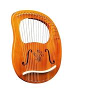 Strumento Musicale Per Arpa A 19 Corde In Legno Di Mogano Per Gli Amanti Della Musica Classica Principiante Facile Da Imparare(Full-blown flower A)