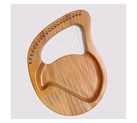Strumento musicale per arpa a lira a 21 corde, in legno di mogano, per strumenti musicali, arpa per principianti