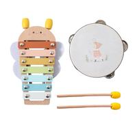 Strumento Musicale Per Bambini - A Percussione In Legno A 8 Note, Strumento Educativo Per L'apprendimento Precoce, Dispositivo Per Lo Sviluppo Del Bambino | Regalo Musicale Colorato Per Ragaz