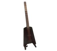 Strumento musicale per chitarra, strumento musicale portatile, artigianato unico, simpatico modello classico in miniatura, ornamento da tavolo Simpatico mini fai da te(2)