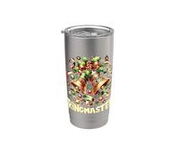 Strumento musicale per coro con campanelle Bicchiere termico in acciaio inox doppia parete