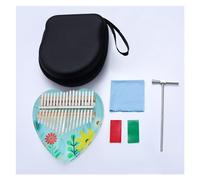Strumento Musicale Per Pianoforte A Dito Acrilico Per Pianoforte Portatile Kalimba Dipinto A 17 Tasti portatili Kalimba Thumb piano
