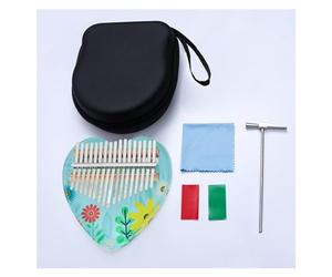 Strumento Musicale Per Pianoforte A Dito Acrilico Per Pianoforte Portatile Kalimba Dipinto A 17 Tasti portatili Kalimba Thumb piano