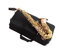 Strumento Musicale Per Sassofono Con Corpo In Bronzo Fosforoso Sax A Tubo Piegato In Si Bemolle Acuto Con Custodia Sassofono per principianti Kit