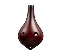 Strumento Musicale Per Studenti A Sei Fori Per Principianti AC A 6 Fori Contralto C Ocarina Affumicato Con Materiale Didattico Professionale (Color : 02)