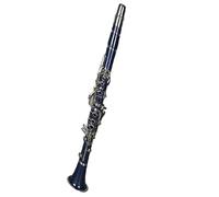 Strumento Musicale Per Studenti, Clarinetto Con Tasti Argentati Di Colore Blu, Sib 17 Tasti Clarinetto in per Principianti