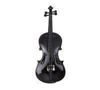 Strumento Musicale Per Violino Lucido Tutto In Legno Lucidato Per Principianti Adulto Nero Bianco Rosa Lucido (Color : 2/1 bk)